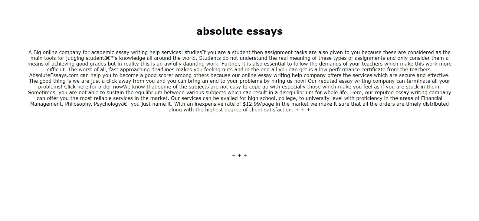 absoluteessays.com Review 2026 - Rated 1/5 SCAM UK writing service